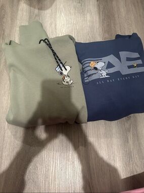 Men's American Eagle Graphic Design Hoodies